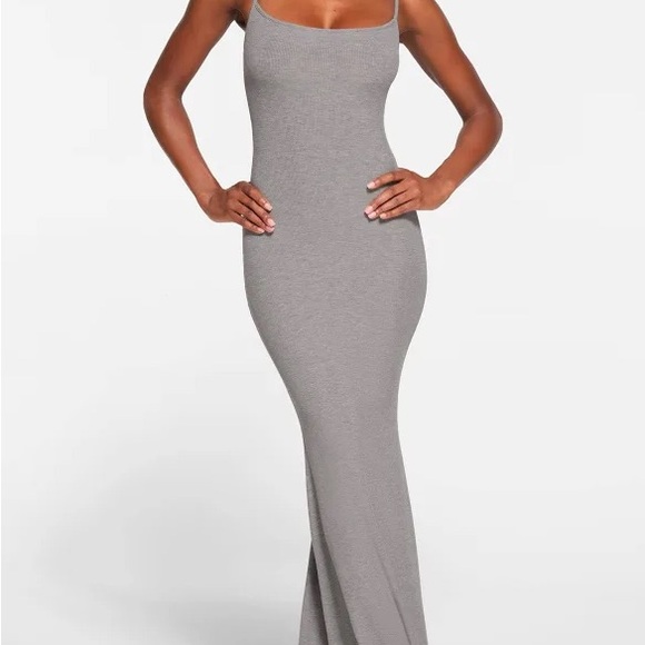 SKIMS Gray Maxi Dress - Picture 2 of 2